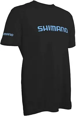 $37.49 • Buy Shimano Short Sleeve Cotton Fishing Tee Shirt Black Small - ATEERSSSSBK