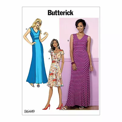 Butterick Sewing Pattern B6449 Dresses Plus Size F5 (16-24) New • $9.99