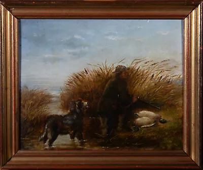 £104 • Buy Early 20th Century Oil - A Successful Hunt