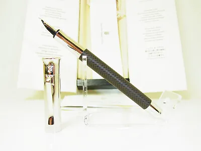 NEW Graf Von Faber-Castell Guilloche Ciselle Brown 18ct NIB CHOICE In Box • $239