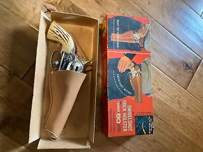 Vintage 1950's Mattel Swivelshot Trick Holster And Fanner 50; In Original Box • $44