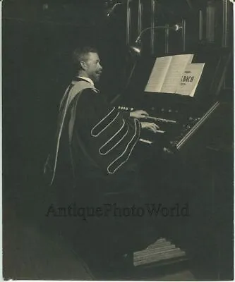 William C. Carl Organ Player Music Teacher Antique Art Photo By Pach Bros • $110