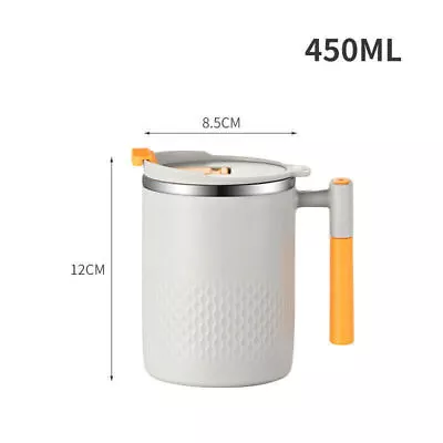 Stainless Steel Thermos Mug Tea Coffee Thermal Cup Office Travel Mug Insulated • £7.49