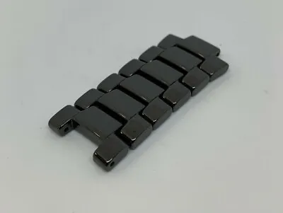 £24.99 • Buy Emporio Armani AR1421 Black Ceramic Strap Bracelet Band Watch 22mm - 6 X Links