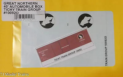 Tichy Train Group O #10092O Great Northern 40' Automobile Box (Decal) • $5.40