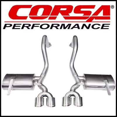 Corsa Xtreme 2.5  Axle-Back Exhaust System Fits 97-04 Chevy Corvette Z06 5.7L V8 • $1487.95