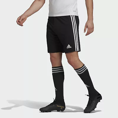 ADIDAS Aeroready 3 Stripes Squad Shorts - Size S To 2XL - OZ STOCK! • $45