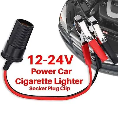 Car Cigarette Lighter 12V Extension Cable Adapter Socket Charger New Lead Z3T9 • £2.04