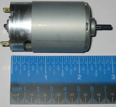 Mabuchi 555 12V DC Motor - Printer / Portable Drill / Robotics Hobby Motor • $8.95