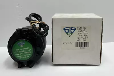 Cast Unit Bearing Motor GM 351 35W 115V CW • $75