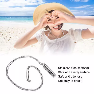 Aromatherapy Essential Oil Diffuser Necklace Adjustable Essential Oil Pendant • $15.46