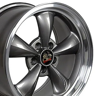 CP Fits 17X9 Anthracite Bullitt Wheels 17  Rims Mustang GT 94-04 • $683