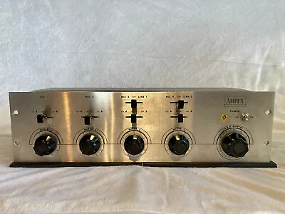 Vintage Ampex MX-35 MX-10 Tube Mixer Mic Preamp - Serviced Clean • $2500