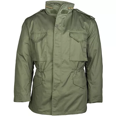 Classic M65 Army Combat Field Jacket Military Patrol Style Mens Coat Olive S-5XL • $118.95