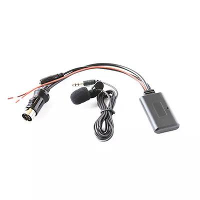 Car AUX Bluetooth Adapter Audio Microphone Cable For Kenwood 13-Pin CD Stereo • $21.30