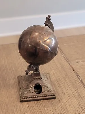 Vintage All Metal Globe PENCIL Sharpener Miniature • $7.96