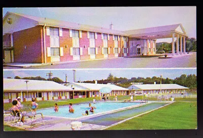 MISSISSIPPI MS Meridan Ramada Inns Pool 2 View Postcard • $3.77