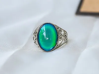 Limited Edition Oval Stone Mood Ring • $30.43