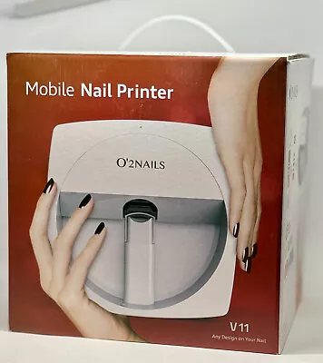 Portable O'2 Nails V11 Printer 3D App Control Art Machine Nails Home Salon Gift • $425
