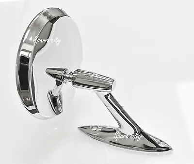 HOLDEN FB EK EJ EH HK HT HG MIRROR 4.5  CHROME All METAL LorR TRIPLE CHROME • $79.95