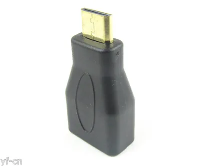 1pc Mini HDMI Male Type C To HDMI Female Type A Gold Plated Adapter Converter • $1.89