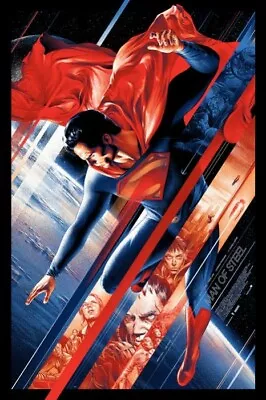 Martin Ansin Man Of Steel Mondo Poster (Out Of Print) • $167.58