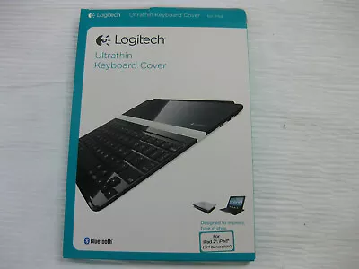 Logitech Ultrathin Keyboard Cover Black For IPad 2 &  IPad   3rd Gen • $5.69