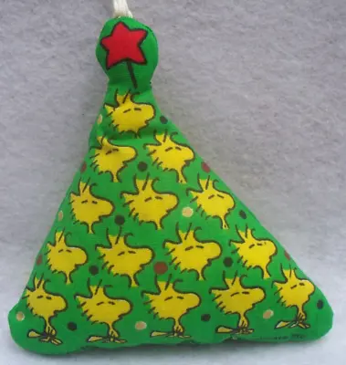 Vintage Snoopy Woodstock Plush Christmas Ornament • $9.95