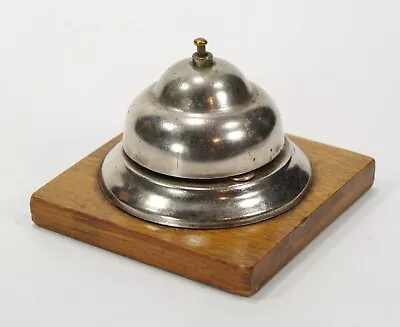 Vintage Hotel Counter Bell - Mounted - Service Desk Bell - Ring For Service Bell • $24.99