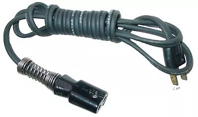 Vintage GE Heater Power Cord 6 Foot 2 Hole Plug Replacement Appliance Part USA • $13.99