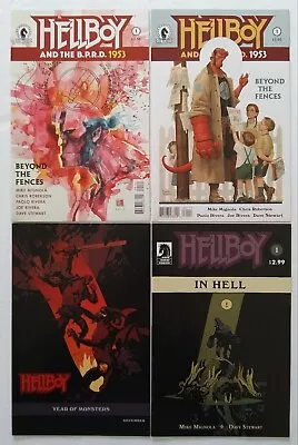 Hellboy BPRD 1953 #1 (Rivera & Mack) + In Hell #1 (Variants & Main Covers Set) • $59.99