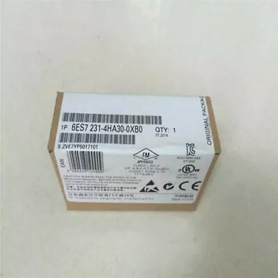 New Siemens 6ES7231-4HA30-0XB0 6ES72314HA300XB0 S7-1200 Analog Input SB 1231 • $86.64