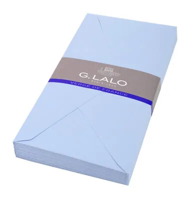 G. Lalo Verge De France Blue Large Envelopes - 4 3/8  X 8 5/8  • $17.95