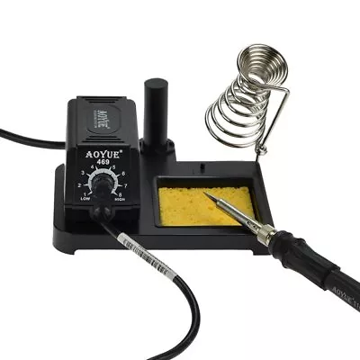 Aoyue 469 Variable Power 60 Watt Soldering Station With Removable Tip Design-... • $44.04
