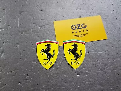 Genuine Ferrari  Sticker Logo Emblem 95992896 Set Of 2 • $6