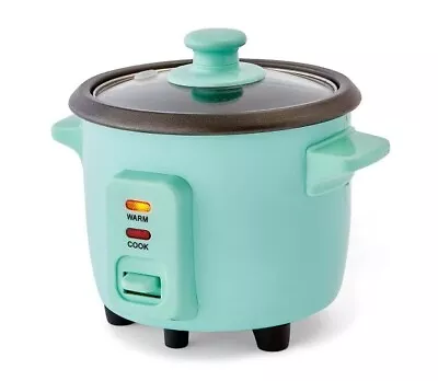 Mini Rice Cooker Small Non-stick Pot 1.5 Cup Non-Stick Cooker Electric Portable* • $19.89