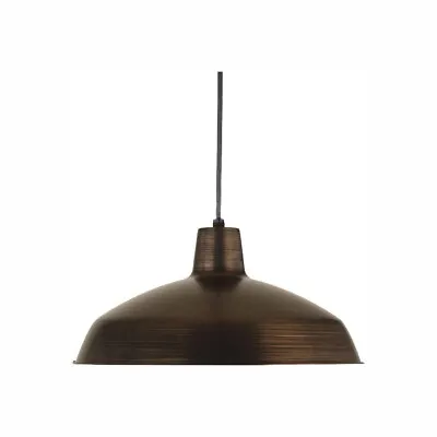 1-Light Venetian Bronze LED Pendant With Metal Shade By Progress Lighting • $169.99