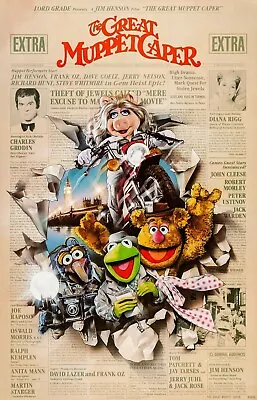 The Great Muppet Caper Movie Poster : 11  X 17  - The Muppets • $13.96