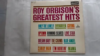 $1.87 • Buy Roy Orbison      Roy Orbison's Greatest Hits      Vinyl Lp Records