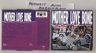 Mother Love Bone - Self-Titled MINT CD Set - Capricorn Sister  Lady Godiva Blues • $9.99