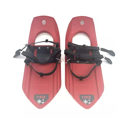 Tyker Youth Kids RED Snowshoes 17”x7” Mountain Safety Research Made In USA • $18