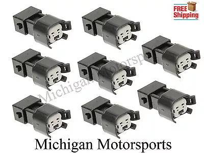 $16.29 • Buy LS1 EV1 To EV6 EV14 USCAR LS2 LS3 LSX LT1 Fuel Injector Connector Adapter QTY 8