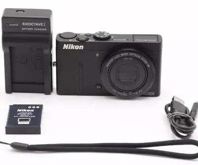 Nikon Coolpix P310 Compact Digital Camera Black 16.1MP 4.2x Optical Zoom • $164.89