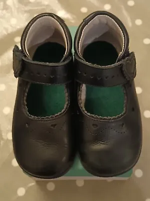 Lovely Pablosky Girl Infant Toddler Child Shoes. Size Uk 6 EU 23. Dark Navy Blue • $7.57