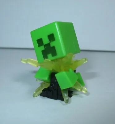 Minecraft Mini-Figures End Stone Series 6 1  Exploding Creeper Figure Mojang • $3.75