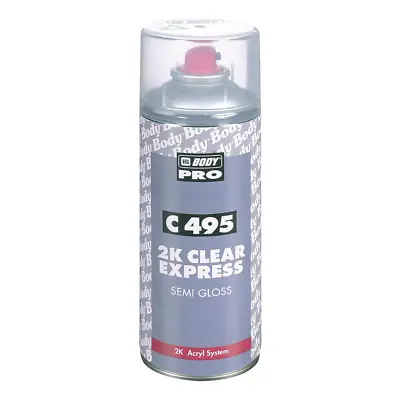 HB BODY 2K Semi Gloss Express Clear Coat Aerosol 400mL • $29.99