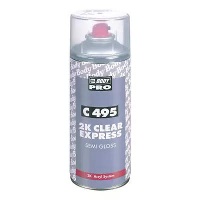 HB BODY 2K Semi Gloss Express Clear Coat Aerosol 400mL • $29.99