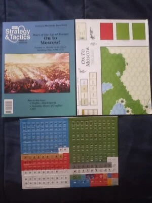 $19.99 • Buy Strategy & Tactics #171 On To Moscow! Unpunched NICE