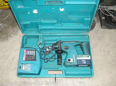 Makita Cordless Hammer Drill BHR200 24 Volt With Ni-MH 2.0Ah Battery Vat Inc. • £150