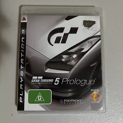 Gran Turismo 5 Prologue - Sony PlayStation 3 - PS3 With Manual - Like New Disc • $14.29